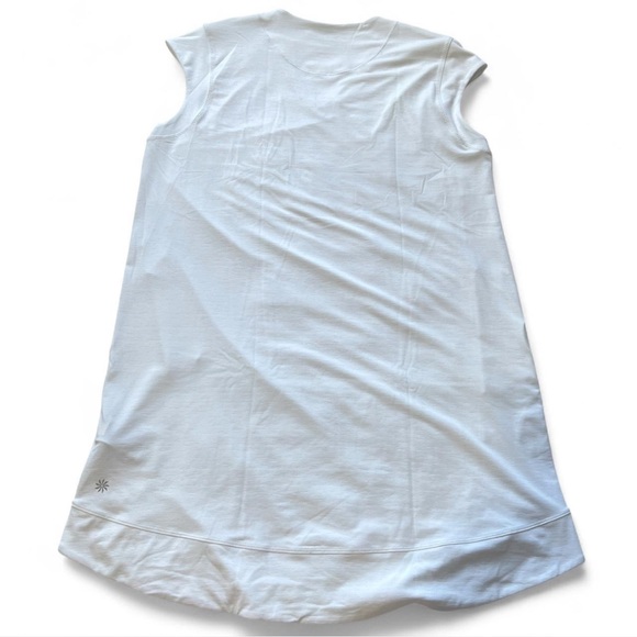 Athleta Pacifica Dress White Medium NWOT w/ Pockets - Picture 4 of 8